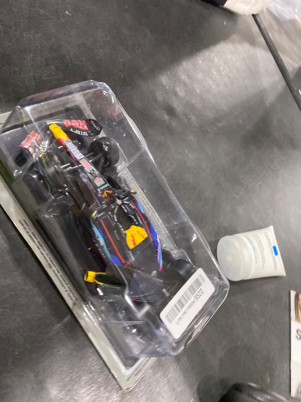 Photo 1 of - Formula 1 Compatible with Red Bull RB19#1 Max Verstappen World Champion Miami GP 2023-1/24 Scale Model Car OR100
