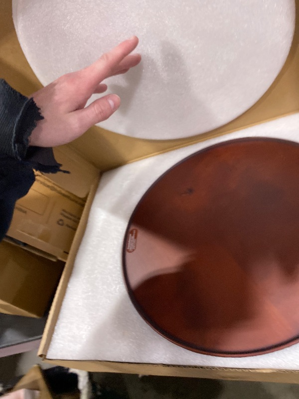 Photo 1 of Ymipre Car Desk for Laptop & Car Table Tray, Height-Adjustable 360° Rotating Wood Car Laptop Mount, Cup Holder Table, Steering Wheel Tray, Compatible with Tesla & Most Vehicles