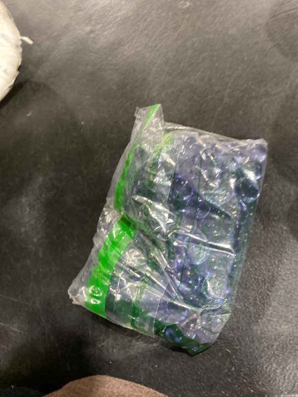 Photo 1 of 1 LB Purple Flat Glass Beads, 160-180PCS Small Glass Marbles, Mini Flat Round Pebbles for Vase Filler and Floral, Fish Tank Rocks Decorative Gemstones for Home and Aquarium Décor