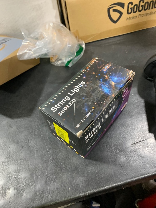 Photo 1 of HOME LIGHTING 66ft Halloween Decorative Mini Lights, 200 LED Green Wire Fairy Starry String Lights Plug in, 8 Lighting Modes, for Indoor Outdoor Xmas Tree Wedding Party Decoration (Purple)