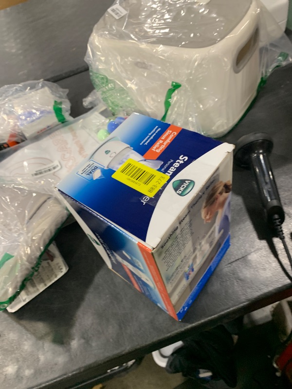 Photo 1 of Vicks Personal Steam Inhaler for Targeted, Natural Steam Relief for Allergies, Congestion, Cough & Colds, and Sinus Irritation, Use with VapoPads - 1 Included