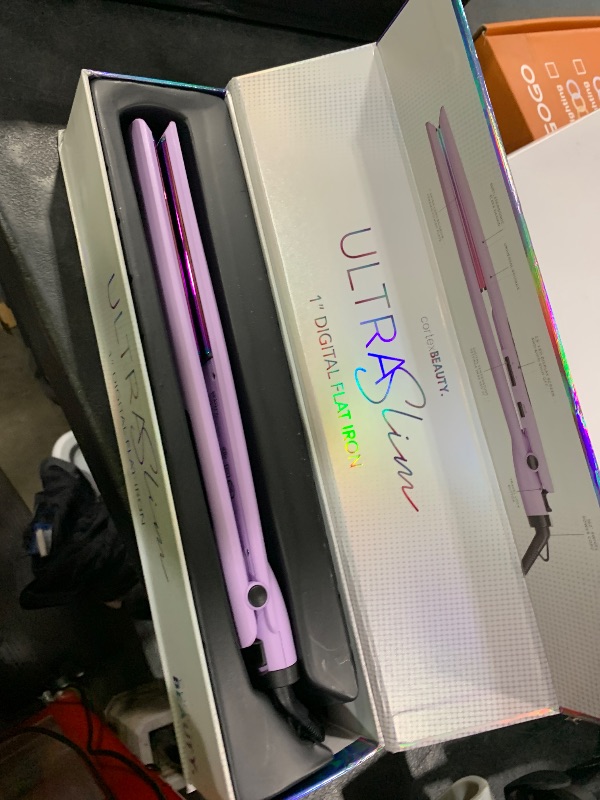 Photo 1 of ghd Chronos Professional Flat Iron, 1 Inch Plate, HD Motion-Responsive Technology, High-Definition Styling, 24Hr Results, Pink Sorbet