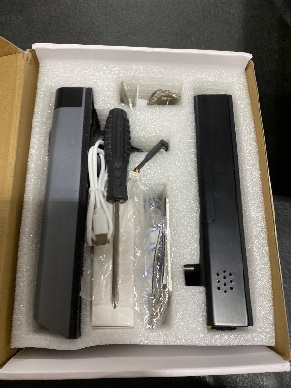 Photo 1 of Smart Door Lock with Camera Deadbolt with Video Doorbell PIR Motion Detection Front Door Lock with Fingerprint Keypad Code Long-Lasting Battery Built-in Wi-Fi No hub Required No Drilling