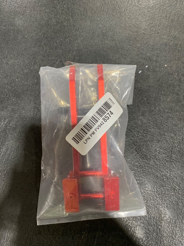 Photo 1 of Aluminum RC Rear Wing Mount Upgrades for 1/8 Arrma Kraton V6 6S BLX EXB,Notorious 6S BLX,Replace#ARA320758 (Red)