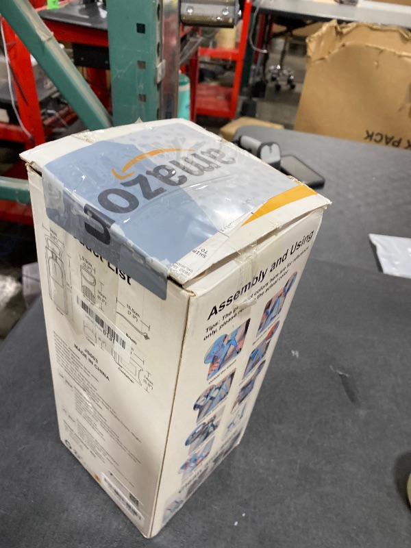 Photo 1 of *USED/DAMAGED** Jonscook All-in-1 Upgraded Safe Mandoline Slicer for Kitchen, with Handheld Spiralizer, Food Chopper with Container, Thickness Adjustable Vegetable Chopper, Potato French Fry Cutter (High-grade Gray)