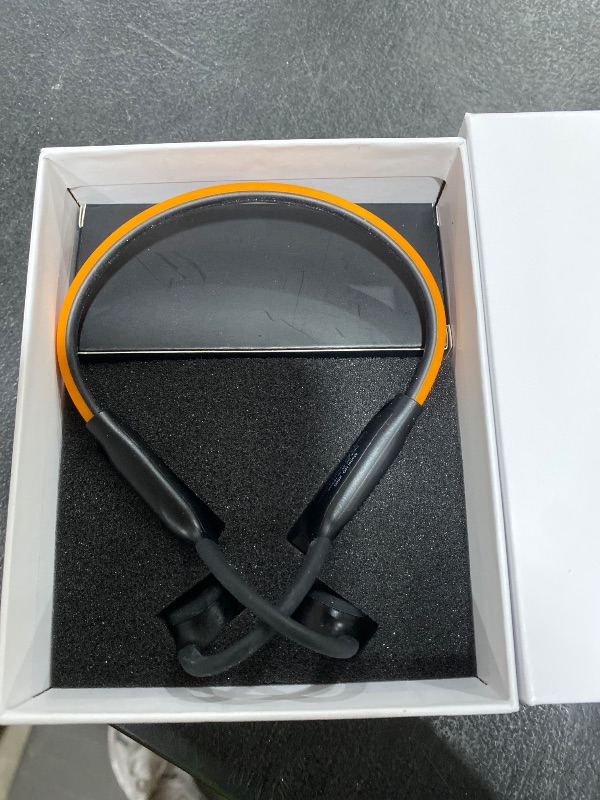 Photo 1 of 2026 Bone Conduction Headphones with Adjustable LED Safety Light, Open Ear Wireless Sports Headphones with Leak-Free Mic, IP67 Waterproof & Windproof Headsets with Bluetooth 6.0 Tech for Workout/Games