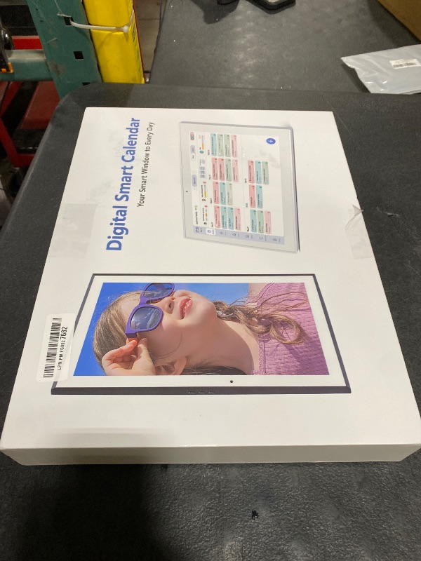 Photo 1 of Digital Calendar, 15.6 Inch Wall Planner Electronic Calendar&Chore Chart,1080P Full HD Interactive Touchscreen Smart Touchscreen Interactive Display for Family Schedules – Wall Mount Included, Great for Organizing Your 2025-2026 White