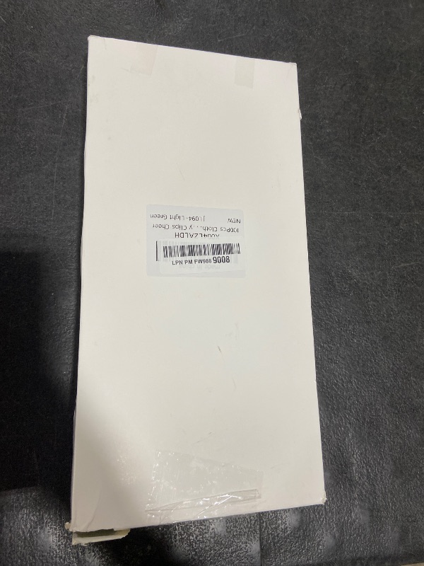 Photo 1 of 100Pcs Clothes Pins Wooden, 2.9 Inch Light Green Clothespins, Colorful Clothespins for Hanging Clothes Crafts Picture Pastel Laundry Clips Cheer