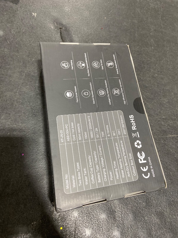 Photo 1 of Portable Espresso Maker, Travel Coffee Maker for camping, Portable Espresso Machine with USB-C, 3-in-1 Small Espresso Machine with Ground Coffee & Capsules (NS?DG) for RV, Hiking (Obsidian Black)