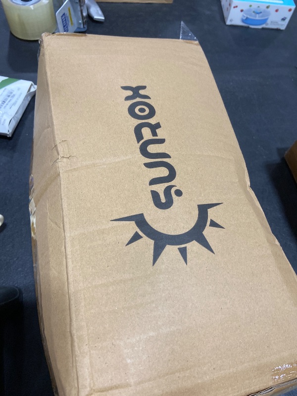 Photo 1 of SUNROX Gel Memory Foam Chair Cushions, FadeShield Water-, Stain-Resistant Durable Reversible Seat Cushion Pads with Ties for Indoor/Outdoor Kitchen Dining Office 17"x16" Set of 4, Husk Birch