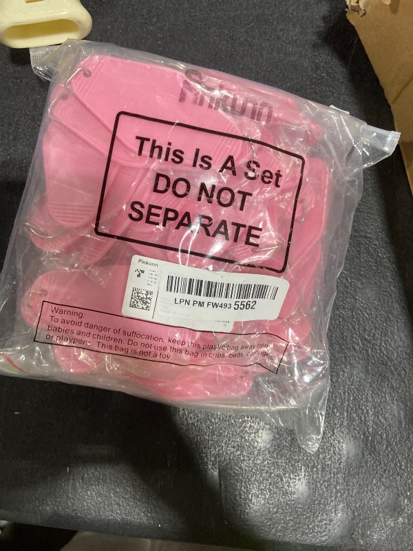 Photo 1 of Pinkunn 50 Pcs Blank Motel Keychain Sublimation Vintage Blank Hotel Keychain Bulk for DIY Crafts Ornament(Pink)