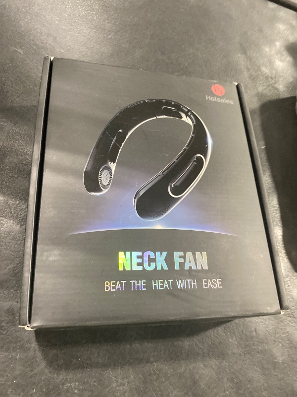 Photo 1 of Hotsales Neck Fan, Hands Free Bladeless Neck Fans Portable Rechargeable, 360° Cooling Neck Fan, 4 Speeds, Quiet, 5200 mAh Battery Operated USB Wearable Personal Fan Gifts for Women, Travel, Outdoor
