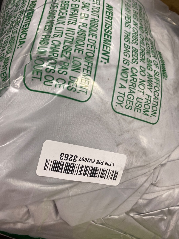 Photo 1 of 10×10 Canopy Replacement Top, Pop Up Canopy Replacement Tent Cover for Straight Leg Frame, Waterproof Canopy Top Cover for Garden Patio Camping (Top Only)(Silver White)