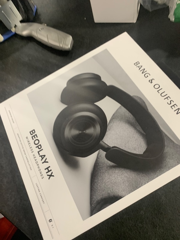 Photo 1 of Bang & Olufsen Beoplay HX – Comfortable Wireless ANC Over-Ear Headphones - Black Anthracite