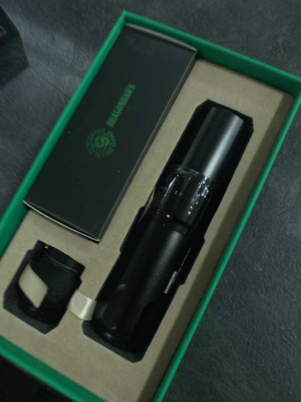 Photo 1 of Mast Fold Pro Tattoo Pen Machine Wireless Rotary Tattoo Gun for Lining, Shading, Coloring, Powerful Motor by Mcore, 7 Strokes Length Changable for All Tattoo Aritsts