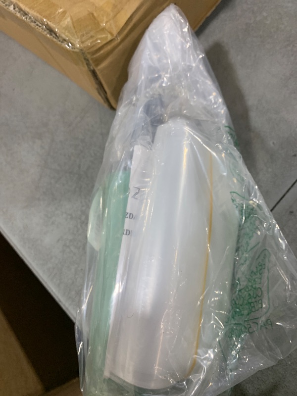 Photo 1 of 100 Pack BZQZDAI 5.9"x9.8" Clear Plastic Inflatable Air Packaging Bags Air Pillows Air Cushions Buffer Bags Void Fill Cushioning for Shipping and Packaging with Hand Pump