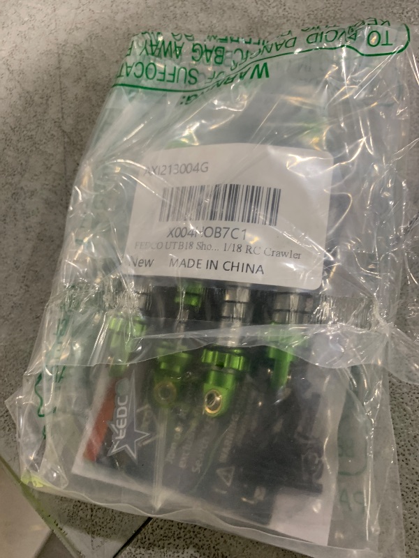 Photo 1 of FEDCO UTB18 Shocks 92MM Long Travel Shocks Absorber for Axial Capra UTB18 Upgrades Trail 4WD 1/18 RC Crawler