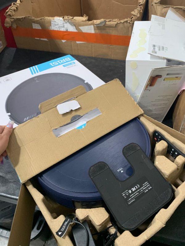 Photo 1 of XIEBro Life Robot Vacuum and Mop Combo, Robotic Vacuum Cleaner 2 in 1 with WiFi/App/Voice, Schedule, Water Tank and Dustbin, Self-Charging, Slim, Ideal for Hard Floor, Pet Hair, Carpet