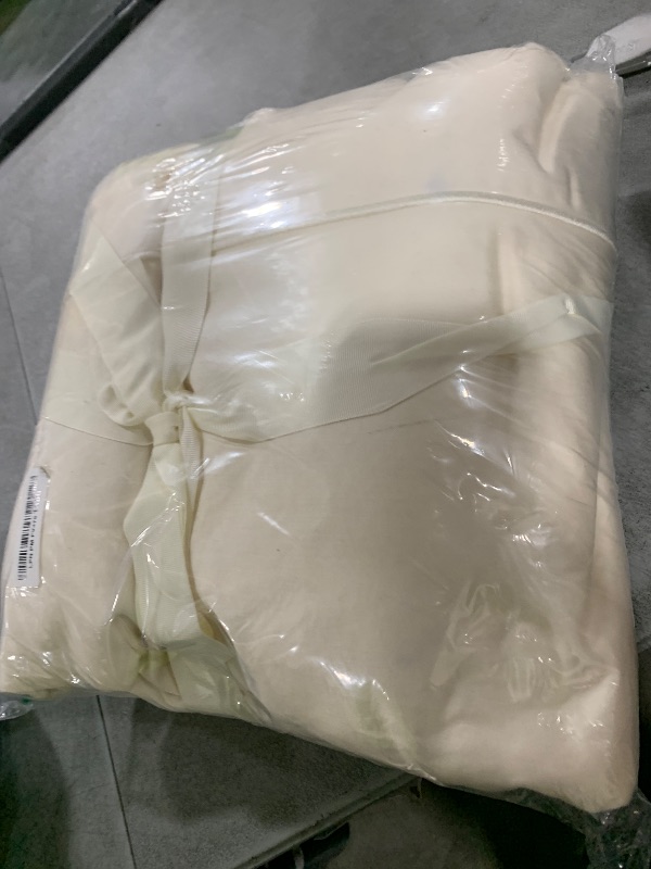 Photo 1 of Mayfair Linen 100% Egyptian Cotton Queen Sheets Set - 2000 Series Luxury Sheets Queen Size Bed Set, Soft & Cooling, Sateen Weave 17" Extra Deep Pocket Hotel Collection Sheet (4 Pc, Ivory)