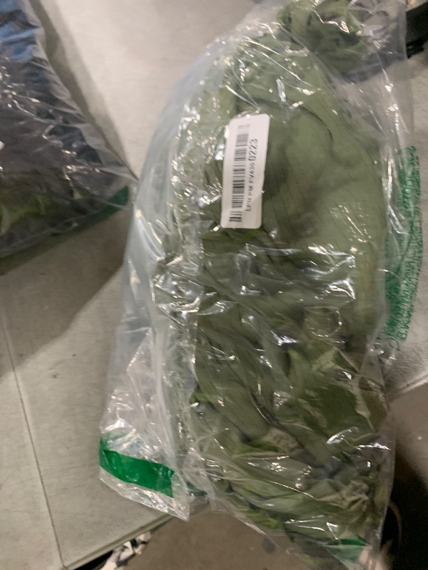 Photo 1 of Ekouaer Womens Pajama Set Ribbed Knit Pjs 2 Piece Lounge Set Long Sleeve Top and Pants Comfy Sleepwear with Pockets Army Green