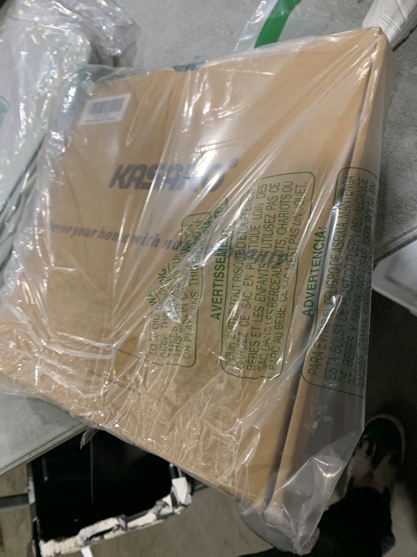 Photo 1 of KASARO Peel and Stick Backsplash Shell Tiles, Mother of Pearl Self Adhesive Wall Tiles for Bathroom Bedroom Decor, White, 10-Sheet