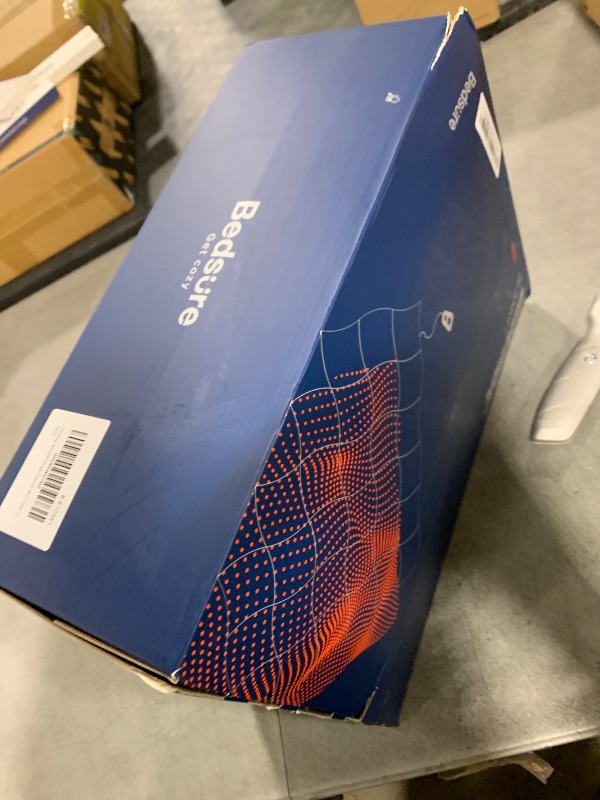 Photo 1 of Bedsure GentleSoft Electric Blanket Full Size - Soft Ribbed Flannel Heated Blanket with 6 Heat Settings, Heating with 10 Time Settings, 8 hrs Timer Auto Shut Off (72x84 inches, Coconut White)