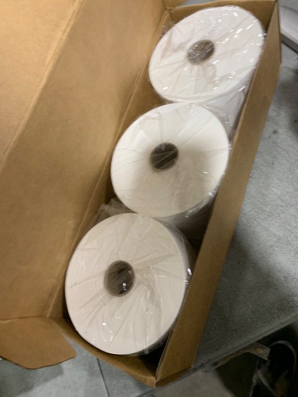 Photo 1 of 50766.0001 Filter Paper Roll Fit for Bunn Sure Immersion Coffee Brewer, White, High Density for Precise Filtration & Clear Coffee, Ideal for Bunn-O-Matic Commercial Brewer, 3 PCS