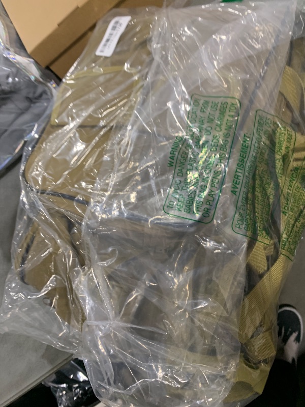 Photo 1 of RUBY.Q 46" Rifle Bag, Khaki Tactical Long Rifle Backpack, Portable Shotgun Case for Firearm Storage and Transportation, Suitable for Outdoor Hunting Shooting (46" Khaki)