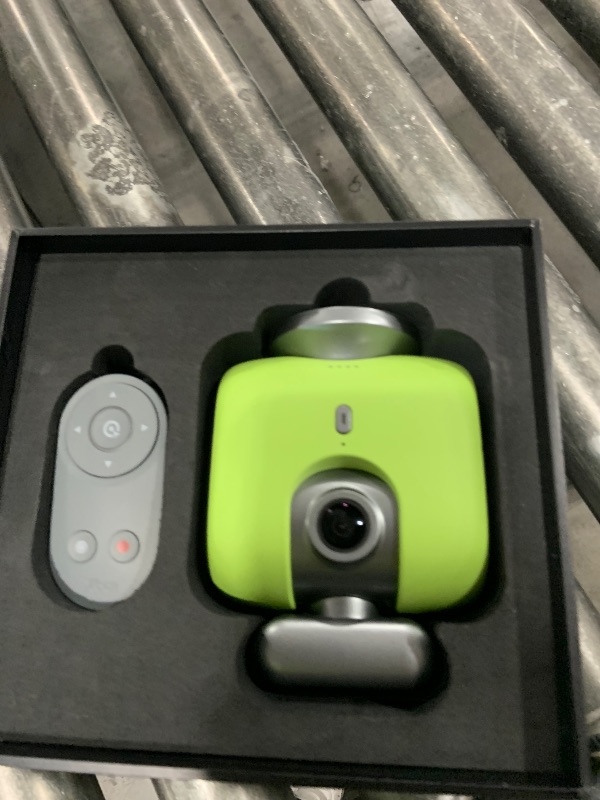 Photo 1 of XbotGo Chameleon AI Auto Sports Action Camera - 4K 60FPS Soccer Camera and Basketball Tracking Camera for Team Sports, Live Streaming, No Subscription, Works with iOS & Android (Lemon Green)