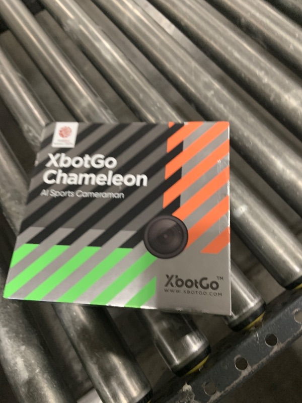 Photo 1 of XbotGo Chameleon AI Auto Sports Action Camera - 4K 60FPS Soccer Camera and Basketball Tracking Camera for Team Sports, Live Streaming, No Subscription, Works with iOS & Android (Lemon Green)