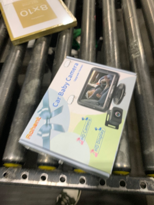 Photo 1 of  Rohent Baby Car Camera HD 1080P - Rear-Facing Infant Monitor with Night Vision Car Camera for Baby 150° Wide-Angle Lens Anti-Glare Screen Easy Install 360° Adjustable Display 