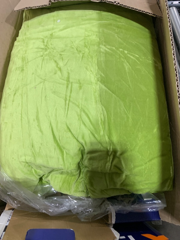 Photo 1 of BEDELITE Fleece Queen Comforter Set -Super Soft & Warm Fluffy Dark Citron Bedding, Luxury Fuzzy Heavy Bed Set for Winter with 2 Pillow Cases