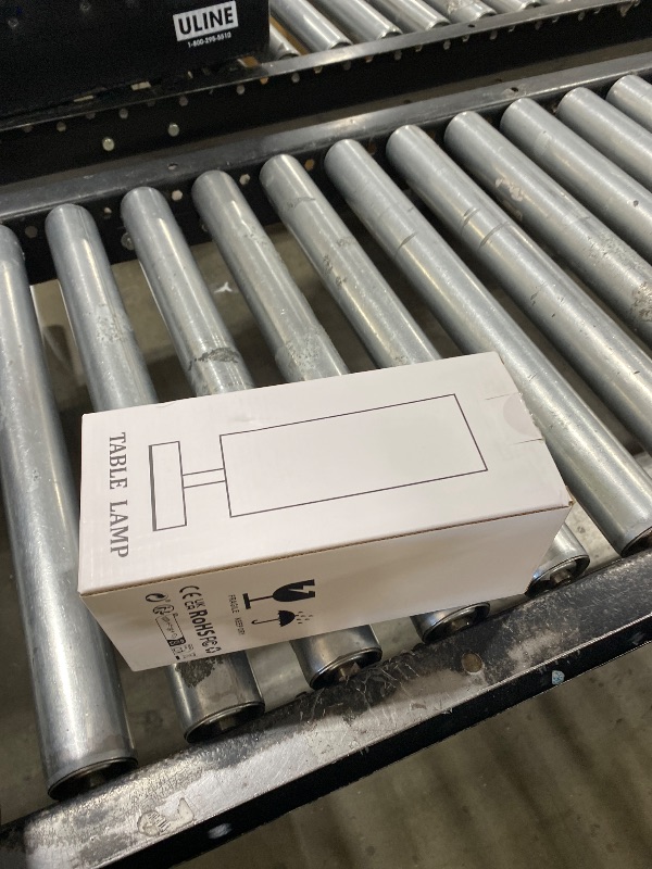 Photo 1 of Small Table Lamp for Bedroom - Bedside Lamps for Nightstand, Minimalist Night Stand Light Lamp with Square Fabric Shade, Desk Reading Lamp for Kids Room Living Room Office Dorm