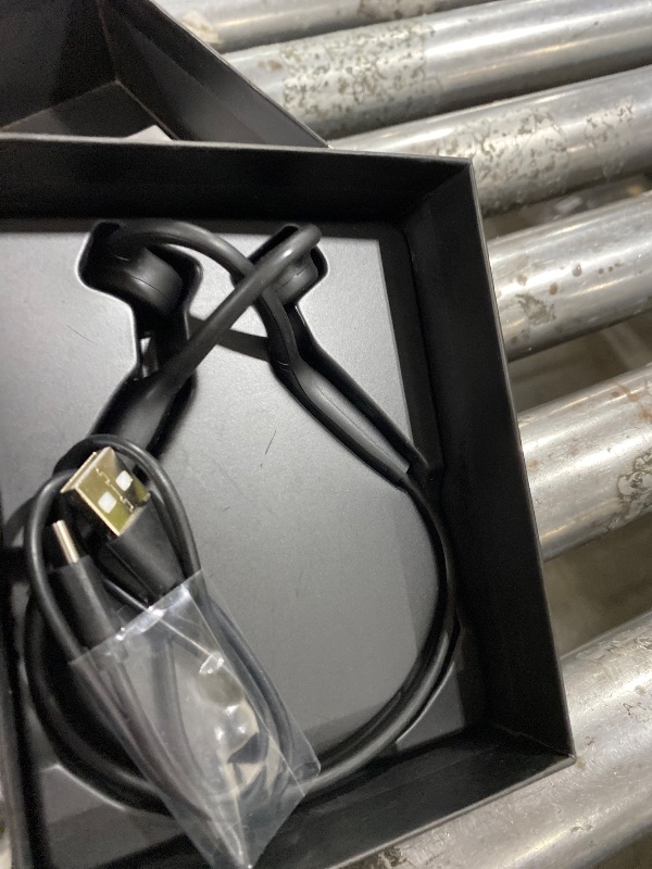 Photo 1 of CPTEA Bone Conduction Headphones, Open Ear, Bluetooth V6.0, IPX5, Sweat Resistant,10Hrs Playtime, Comfortable Fit Sports Wireless Earbuds with Built-in Mic for Running, Gym, Cycling, Outdoor, Black