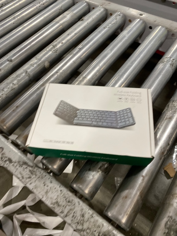 Photo 1 of Samsers Foldable Bluetooth Keyboard with Numeric Keypad, Full-Size Wireless Folding Keyboards with Backlight, Portable Travel for iOS Android Windows Mac OS, Support 3 Device(BT5.1 x 3), Black