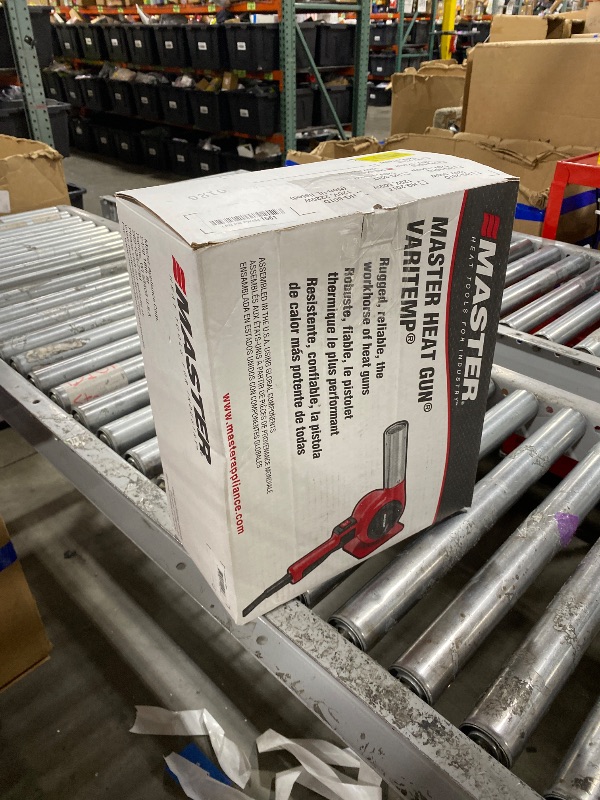 Photo 1 of Master Appliance HG-501T Lightweight Industrial Heat Gun, Quick Change Plug-In Heating Element - 1200F, 120V, 1680W, 14 Amps - Assembled In USA