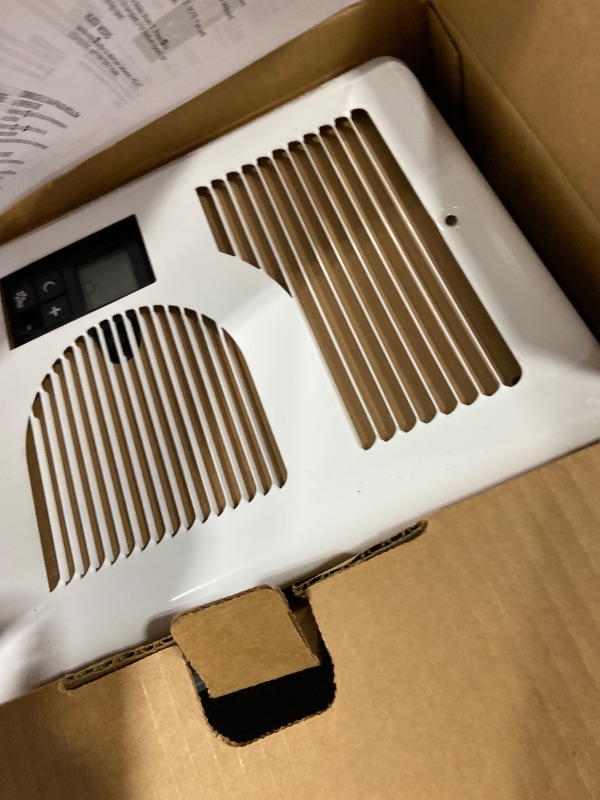 Photo 1 of Cadet Energy Plus Wall Heater Complete Unit With Built-in Digital Thermostat (Model: CEC163TW, Part: 65215), 5460/5120/3410 BTU, 240/208/120 Volt, 1600/1500/1000 Watt, White