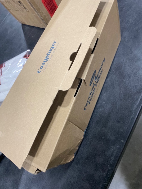 Photo 1 of Ultra Pain Relief Cooling Pillow for Neck Support, Adjustable Cervical Pillow Cozy Sleeping, Odorless Ergonomic Contour Memory Foam Pillows, Orthopedic Bed Pillow for Side Back Stomach Sleeper