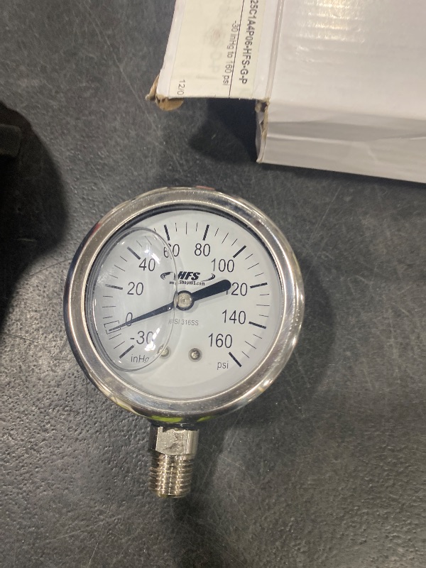 Photo 1 of Ashcroft Digital Compound Gauge w/Backlight, 30"Hg-100 psi