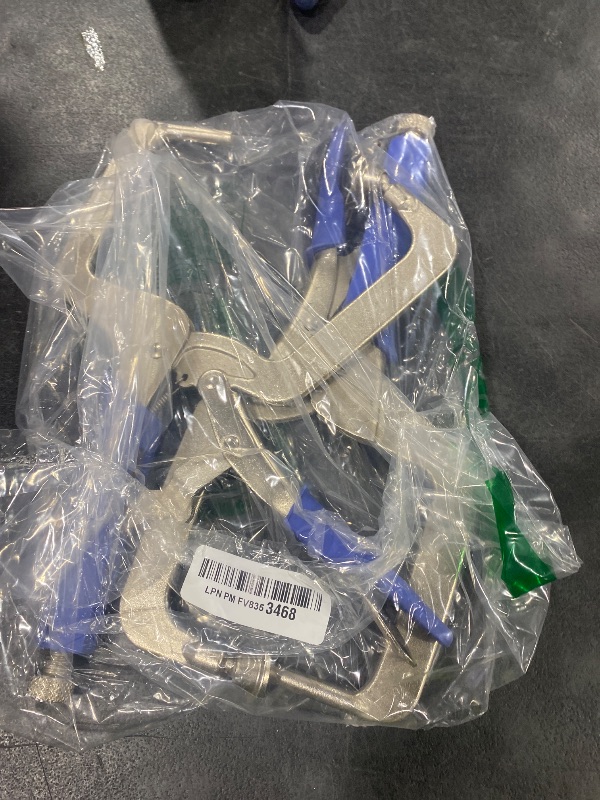 Photo 1 of DRAGONITE Pocket Hole Clamp, Quick Release 11 inch Right Angle Clamp Set, 90 Degree Corner Clamps For Woodworking And Pocket Hole Joinery, 2-Piece