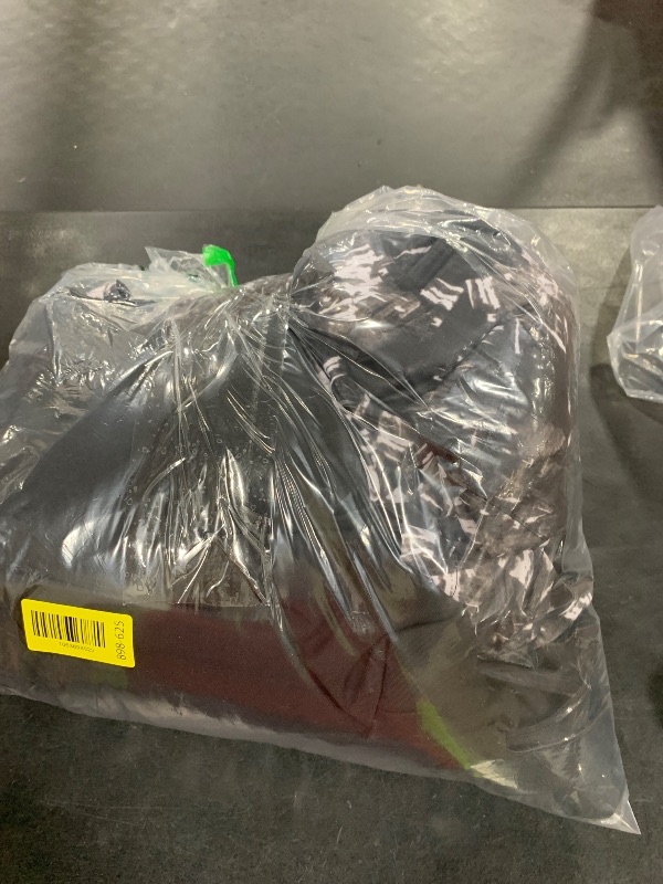 Photo 1 of Mens Ski Jacket and Pants Set Ski Suit Winter Waterproof Windproof Hooded Snow Coat 2 Pieces Snowboarding Snowsuits Black+Black-L