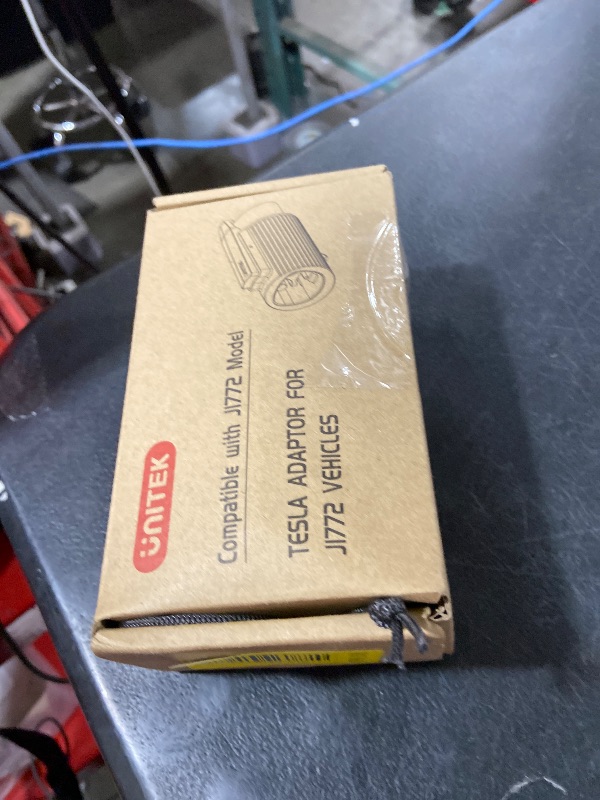Photo 1 of Unitek Tesla to J1772 Charging Adapter Max 60 Amp 240V Fit for All J1772 Evs Anti-Drop Lock EV Charger Adapter Works with Tesla High Power Wall Connectors Destination Chargers Mobile Connectors