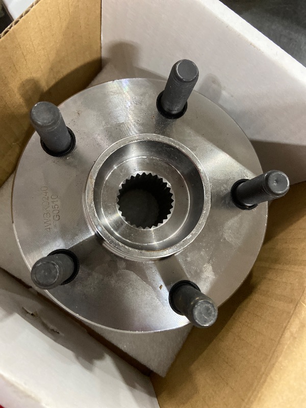 Photo 1 of KAX 2 x 513303 Rear Wheel Bearing and Hub Assembly, Fit for Subaru XV Crosstrek 2013-2014, Impreza 2008-2014, Forester 2009-2014, Thru 01/14/2014, Non-ABS, with 5 Lugs, Replace# BR930473, HA590315