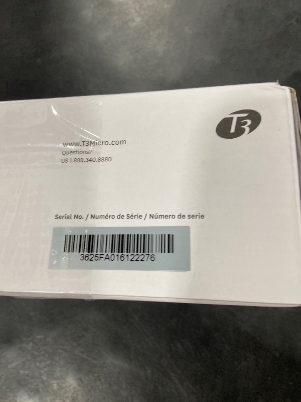 Photo 1 of T3 SinglePass Curl X Extra-Long Barrel Curling Iron with 9 Heat Settings and Ceramic Barrel for Fast Styling and Lasting Results on All Hair Types