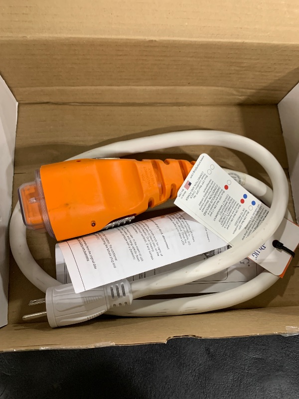 Photo 1 of SmartPlug C50044L515W 50A to 15A Female Connector – Heavy-Duty Plug Adapter for RV, Campers, Boats & Trailers – Secure Locking Connector, Weatherproof Design, and Reliable Shore Power Plug (White)