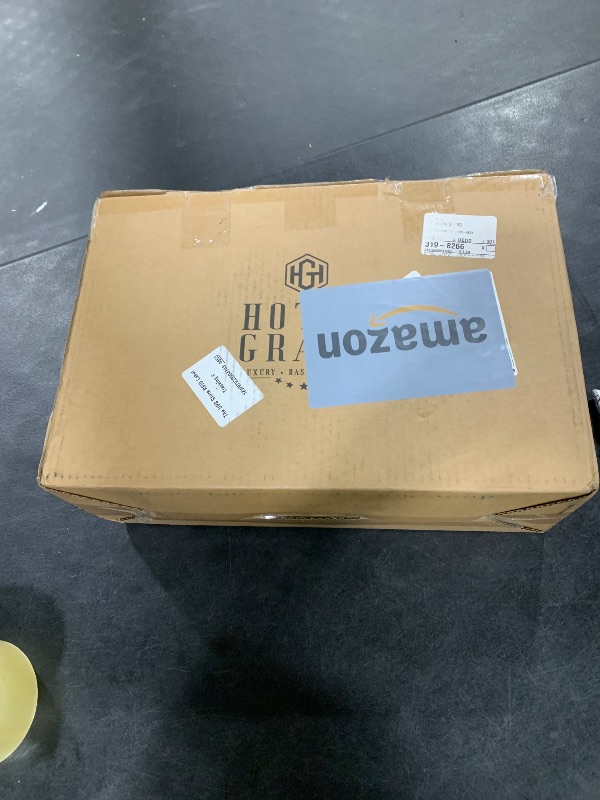 Photo 1 of Hotel Grand White Goose Feather Down Fiber Comforter Twin Size, 100% Cotton Duvet Insert Twin, Hotel Luxury Hypoallergenic Comforter Lightweight Bedding Comforter with 8 Corner Loops, 68 x 90 Inch