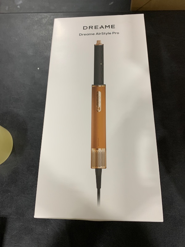 Photo 1 of Dreame - AirStyle Pro 7-in-1 Hair Styling Device, Quick Dry, 2 Rollers, Straightening Brush, Less Frizz, Airflow Styling - Gold
