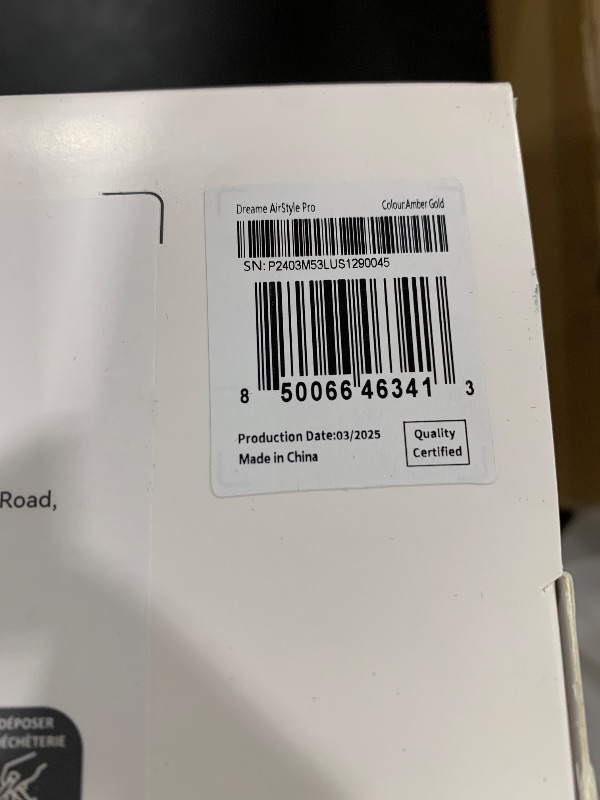 Photo 1 of Dreame - AirStyle Pro 7-in-1 Hair Styling Device, Quick Dry, 2 Rollers, Straightening Brush, Less Frizz, Airflow Styling - Gold
