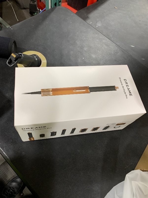 Photo 1 of Dreame - AirStyle Pro 7-in-1 Hair Styling Device, Quick Dry, 2 Rollers, Straightening Brush, Less Frizz, Airflow Styling - Gold
