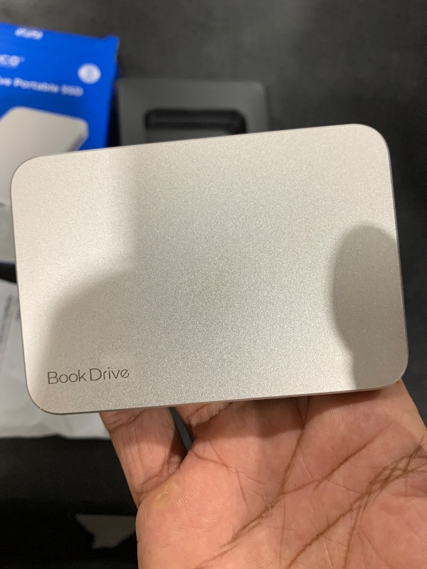 Photo 1 of ORICO BookDrive 2TB Magnetic External SSD with SD/TF Card Reader, PD 100W Charging, Type-C Audio Interface for Laptop & USB-C Smartphone - Magsafe Portable SSD, 1000MB/s for USB 3.2 Gen2 -P10PRO